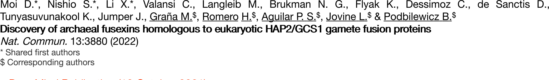 Moi D.*, Nishio S.*, Li